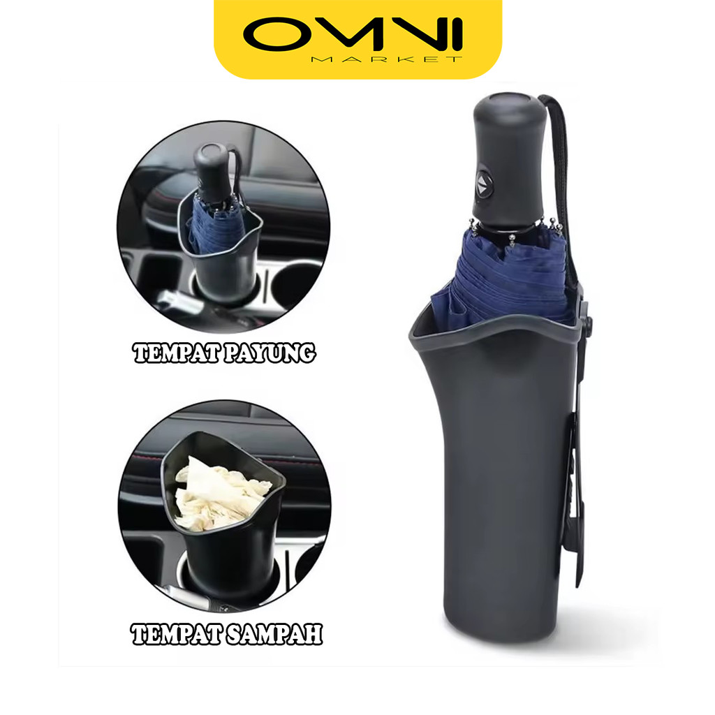 Tempat Penyimpanan Payung Mobil Umbrella Storage Cup Holder Tahan Air Portable OTO4008