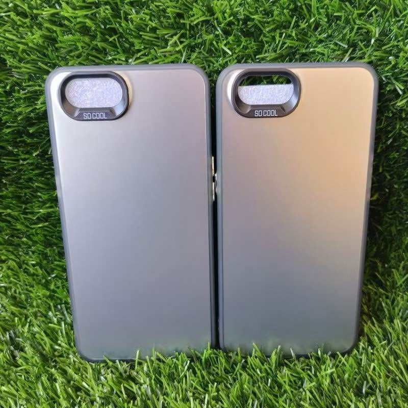 Jual Softcase/HardCase IMD HP REALME C2/A1K CASE HYBRID IMD COLOR BLACK ...