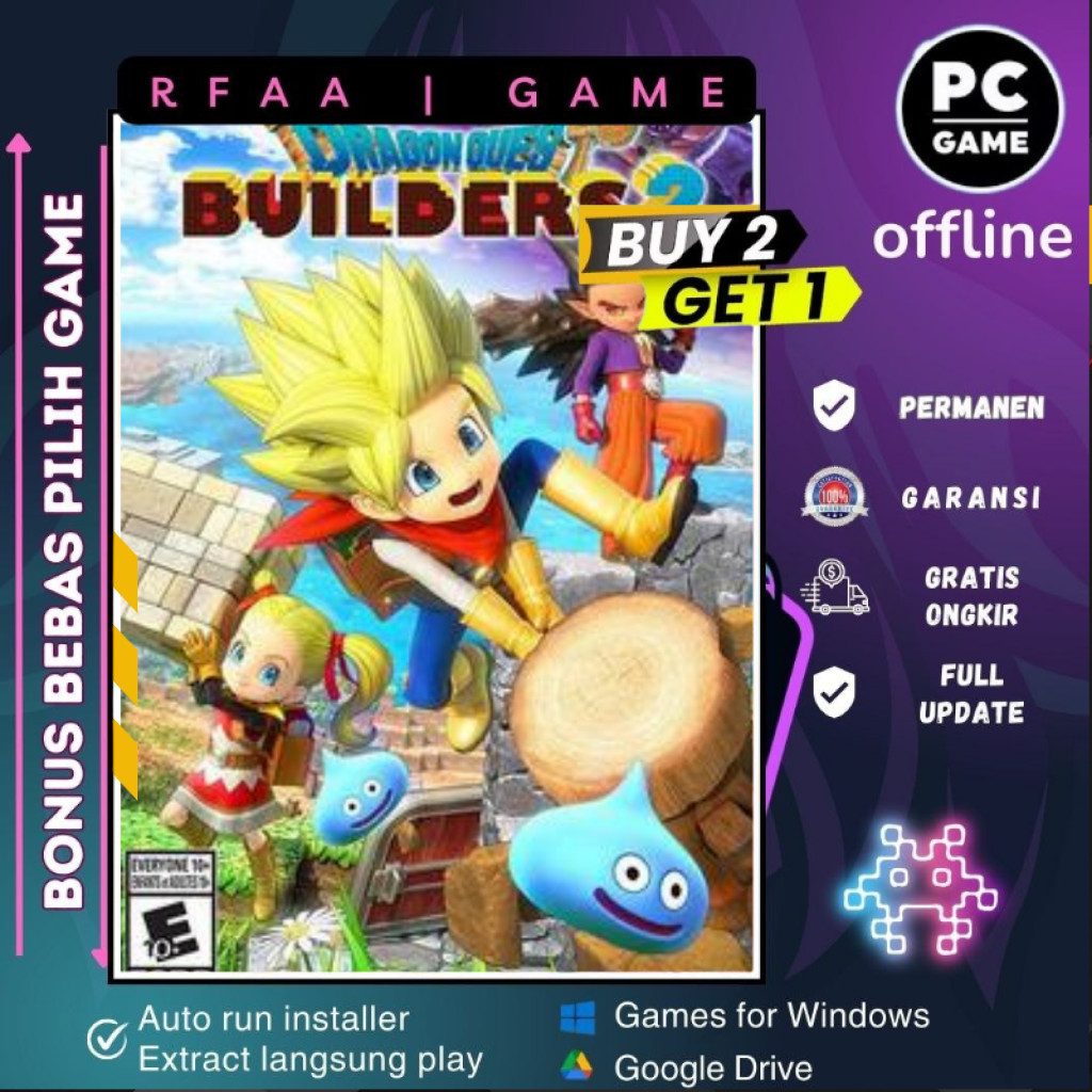 Jual DRAGON QUEST BUILDERS 2 | GAME PC - LAPTOP - DL | Shopee Indonesia