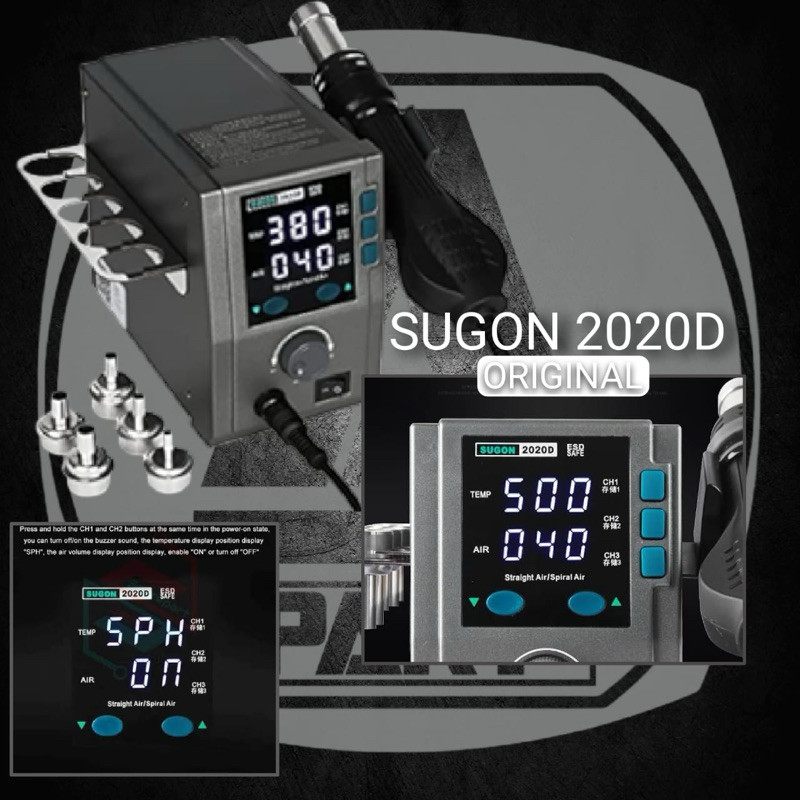 Jual BLOWER SOLDER UAP SUGON 2020D 3 CHENEL ORIGINAL | Shopee Indonesia