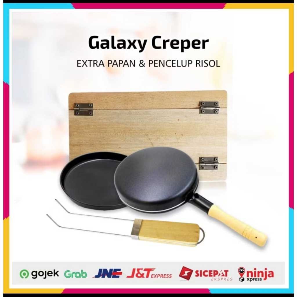 Jual Paket Wajan creper Cetakan Risol dan Papan Lipat risol dan celupan ...