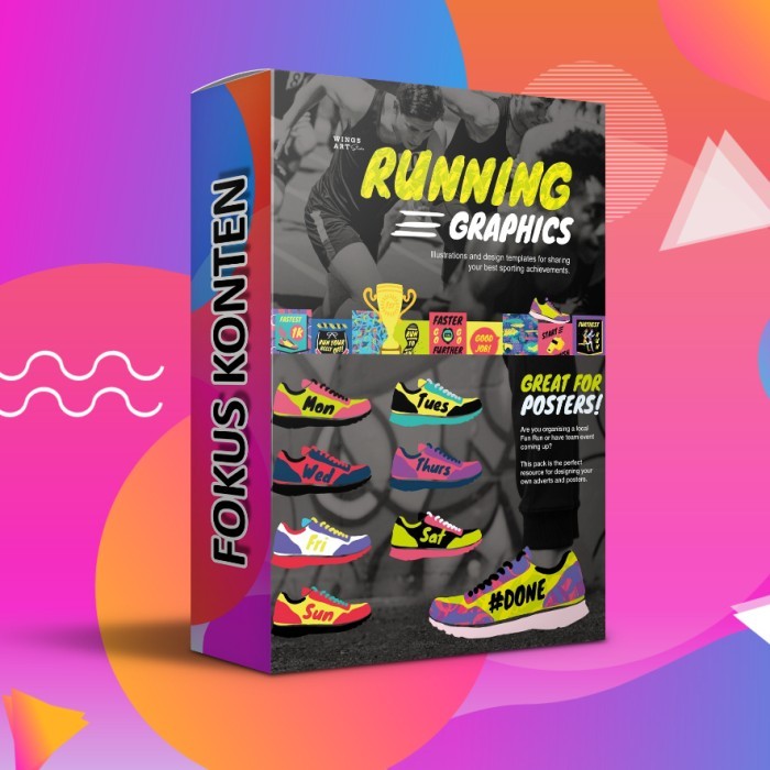 Jual Run & Move Graphics Collection - Digital Konten | Shopee Indonesia