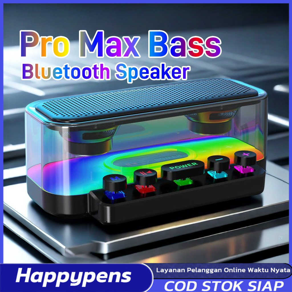Jual Wireless Bluetooth Speaker Subwoofer Multifunctional RGB Light ...