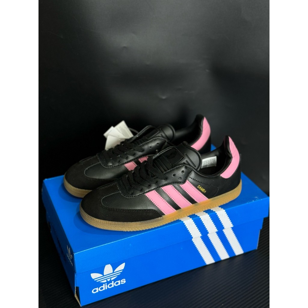 adidas gazelle silver green womens Men's/Women's Adidas Samba Messi "Core Black Pink Gold"  The Closet Inc