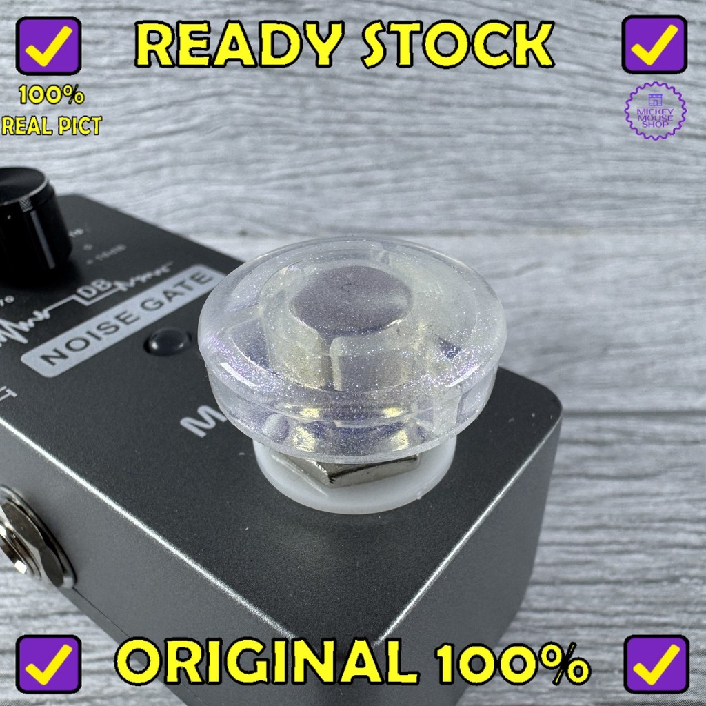 Jual Footswitch Topper Efek Pedal Gitar Transparent Glitter Sparkle ...