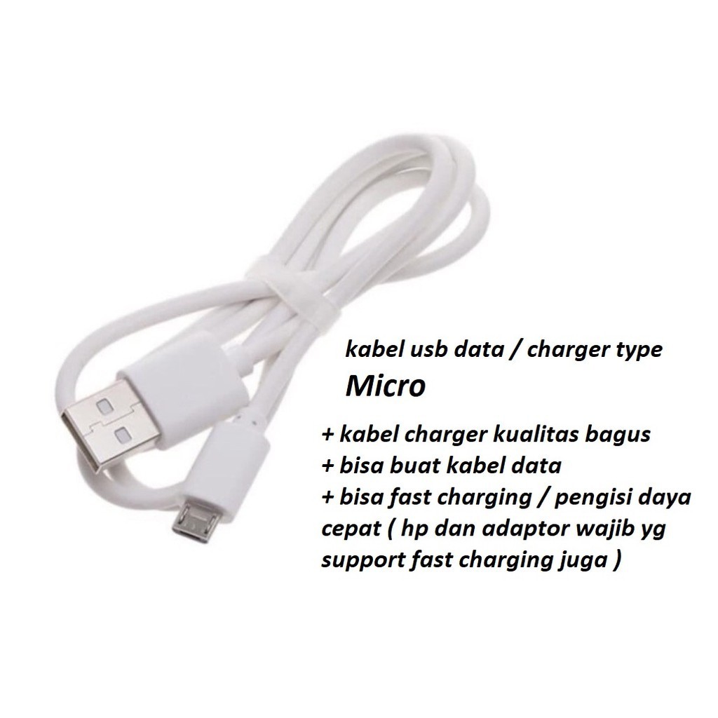 Jual Usb micro kabel charger xiaomi redmi 4x xiaomi note 4x