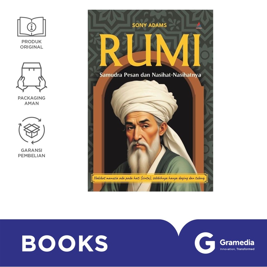 Jual Rumi : Samudra Pesan dan Nasihat-Nasihatnya ( Sony Adams ...