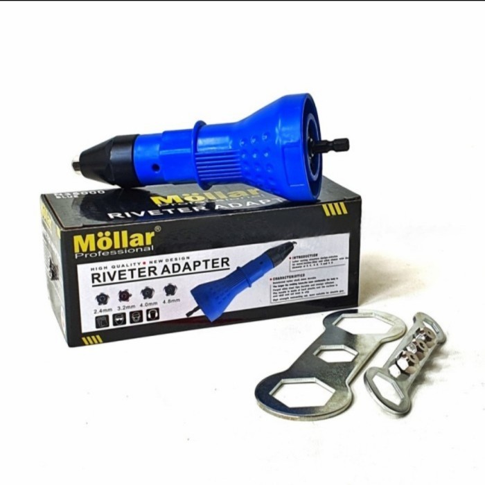 Jual Mollar N35000 Riveter Adapter Tang Rivet ke Mesin Bor - Obi Teknik ...