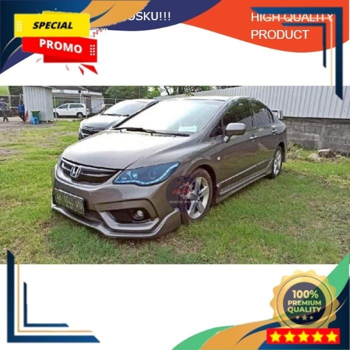 Jual BODY KIT BODYKIT DEPAN HONDA CIVIC FD ROJALI STYLE - Master ...