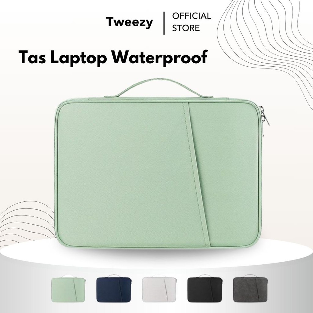 Dolyues Water-Resistant Laptop Carrying Case - Slim Travel Laptop Bag With Handle, Fits Most Laptops 10" To 17"
