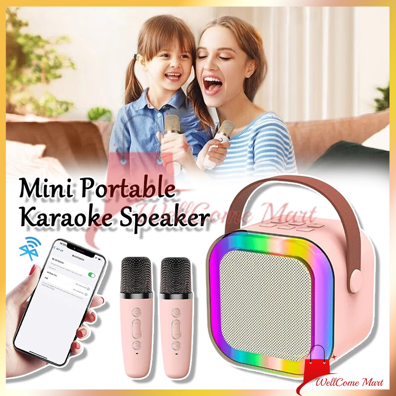Jual Speaker Mini Karaoke / Portable Speaker 3D Stereo Bluetooth ...