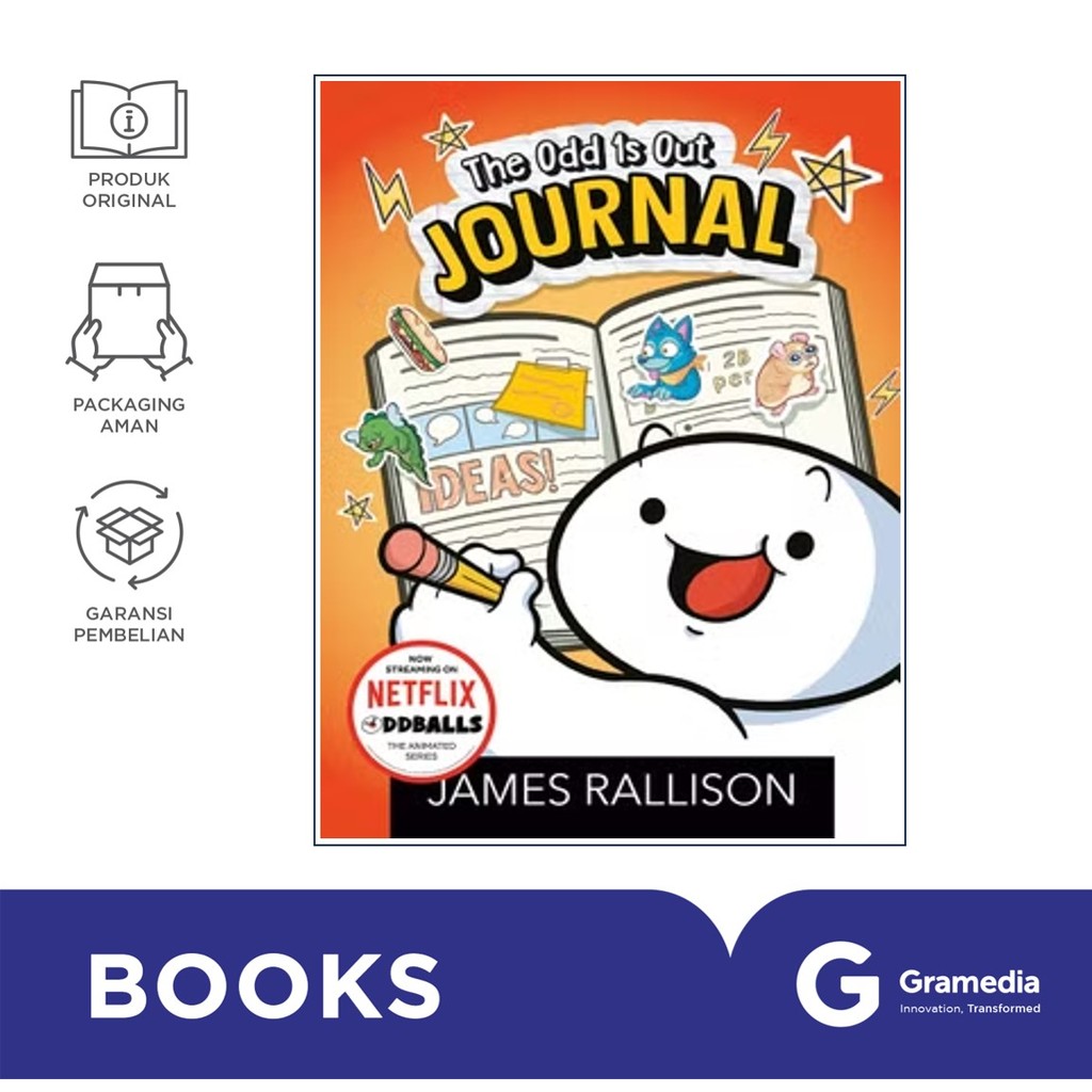 Jual The Odd 1s Out Journal ( James Rallison ) | Shopee Indonesia