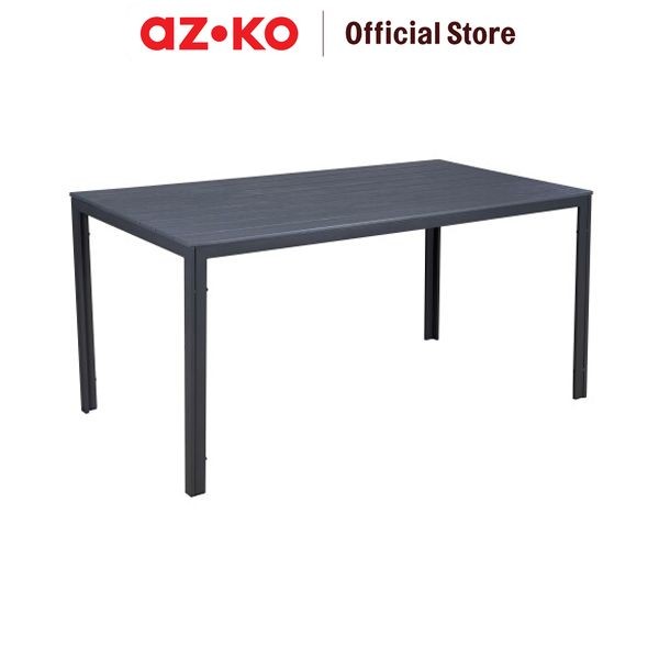 Jual AZKO Soleil 156x78 Cm Meja Taman - Abu-Abu Tua | Shopee Indonesia