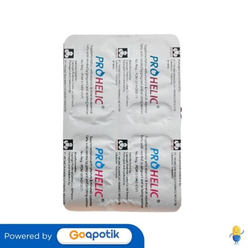 Vitamin Prohelic Strip Isi 10 Kapsul