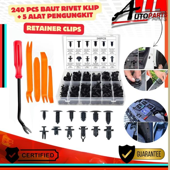 Jual Set Baut Rivet isi 240Pcs dan 5 Alat Bantu | Shopee Indonesia
