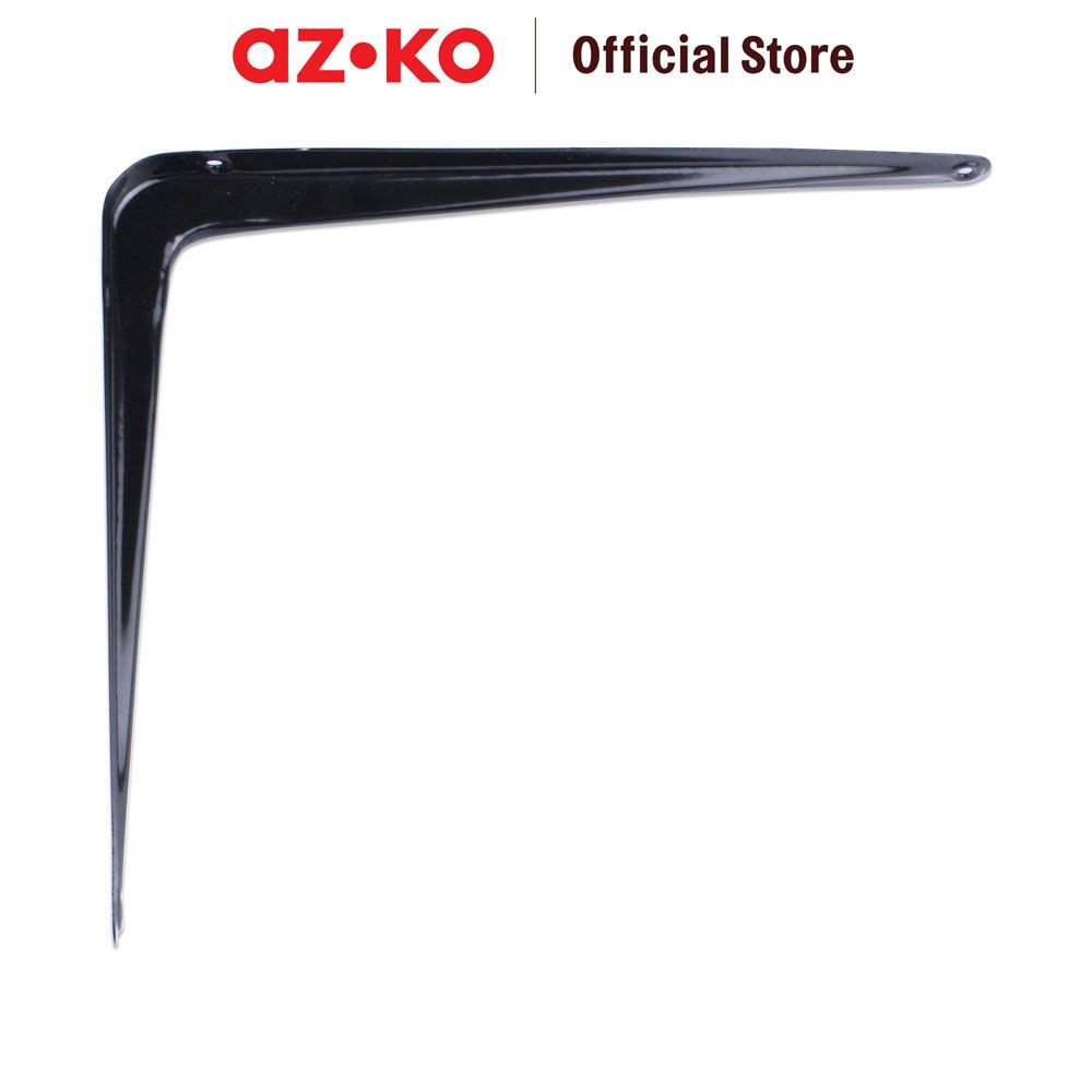 Jual AZKO Masterspace Siku Rak L 25x30cm - Hitam Braket Penopang Rak ...