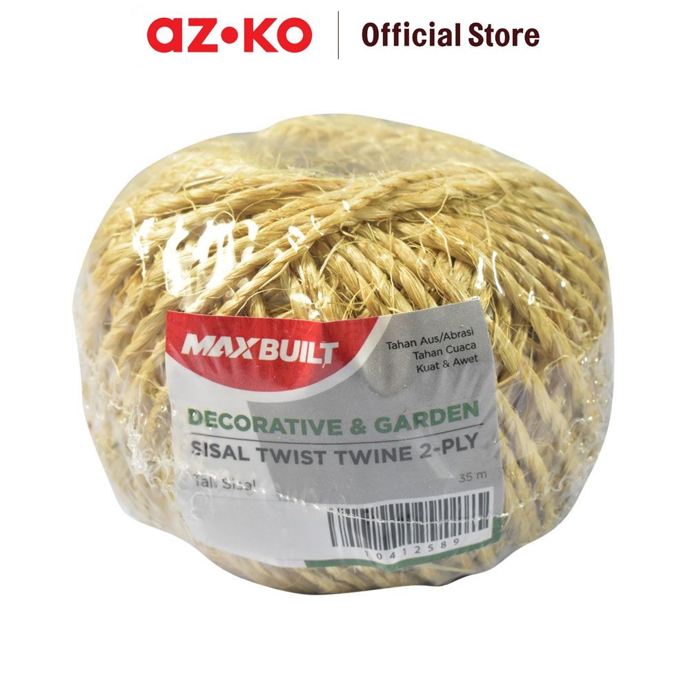 Jual AZKO Maxbuilt Tali Sisal 35 mtr Tali Goni Aksesoris Pengikat ...