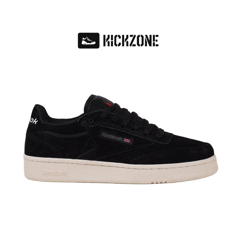 Jual Sepatu Reebok Club C85 URC Black White | Shopee Indonesia