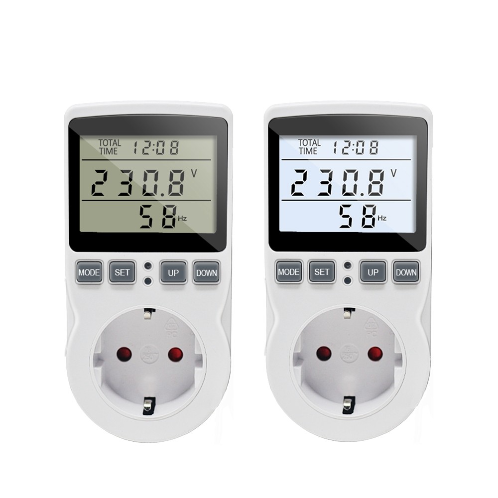 Jual Digital Power Energy Meter Wattmeter 220V Voltmeter Ammeter KWh ...
