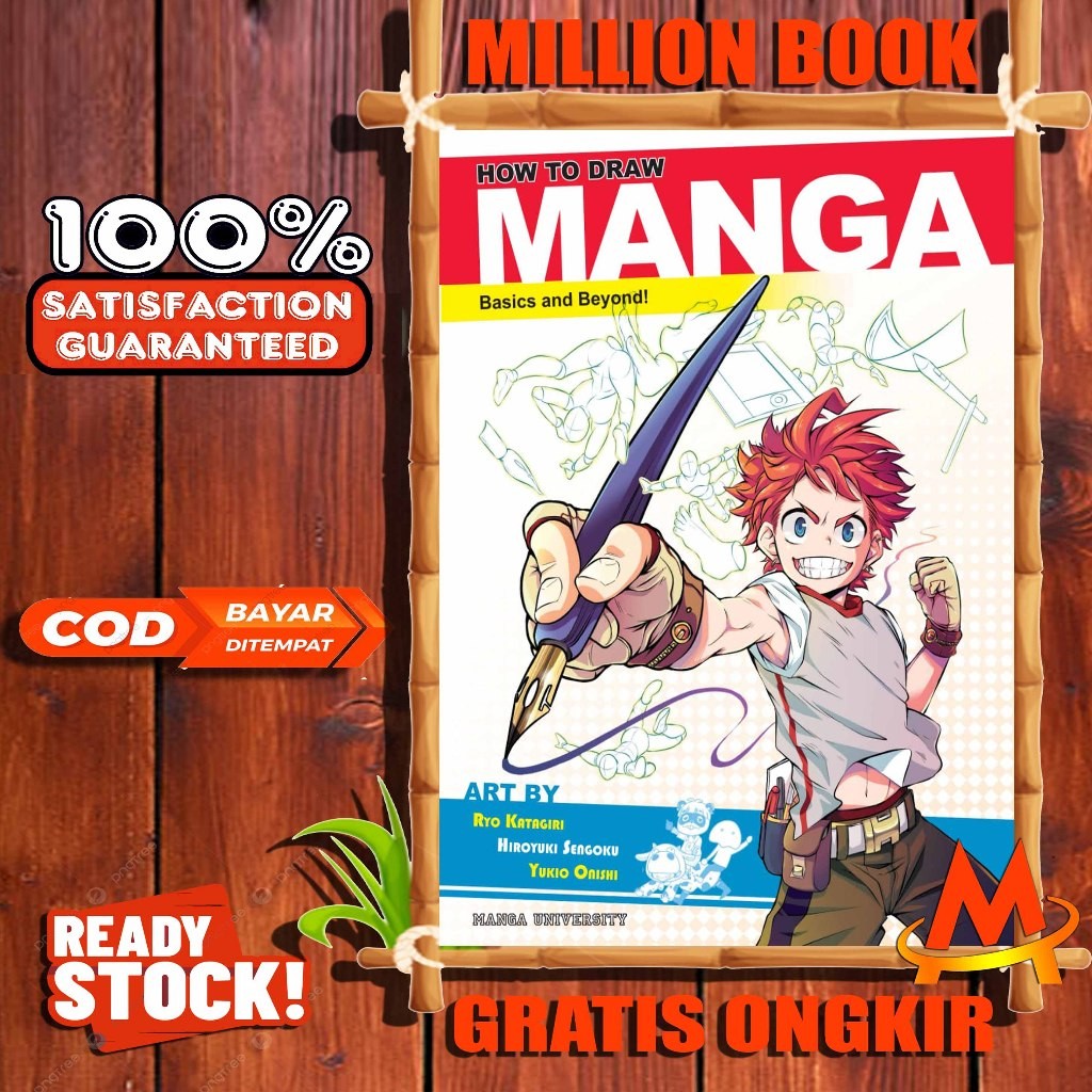 Jual How to Draw Manga by Manga University | Shopee Indonesia