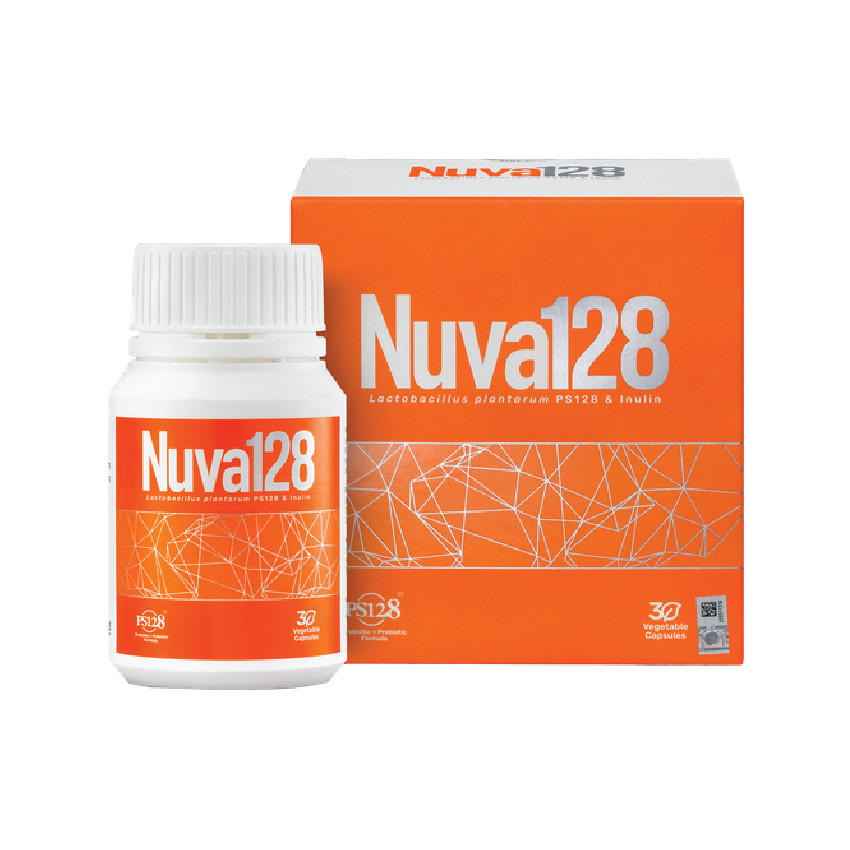 Jual Nuva128 Lactobacillus Plantarum PS128 & Inulin Vegetable Capsules ...