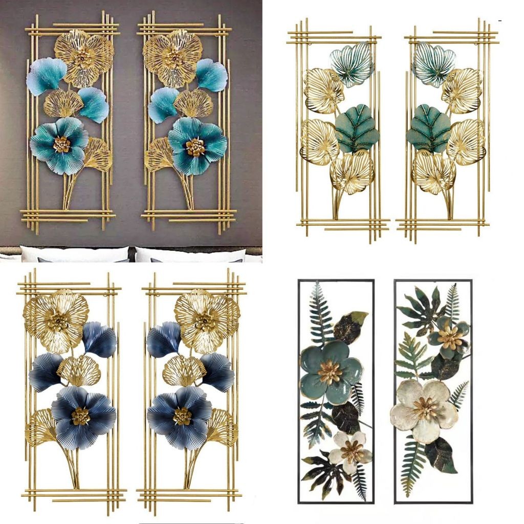 Jual Utama Jakarta Baru - WallDecor Set 2in1 Frame Metal Besi Monstera ...