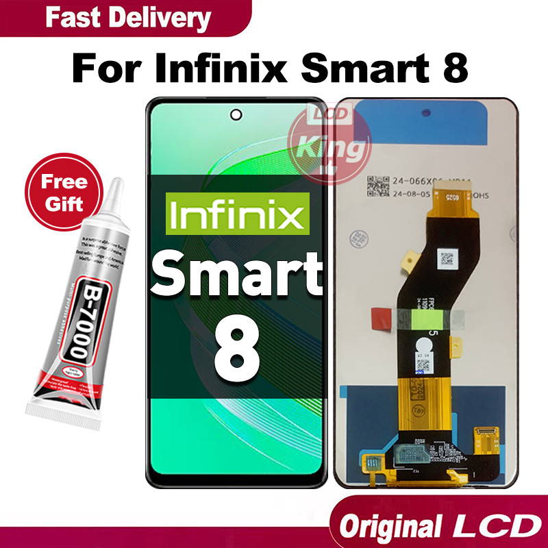 Jual LCD Infinix Smart 8 Original COD TOUCHSCREEN Fullset Meningkatkan ...