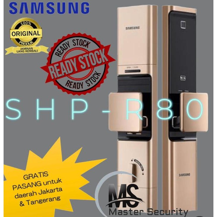 Jual Samsung Door Lock Digital SHP-R80 upgarde dari SHP-719 ( WIFI App ...