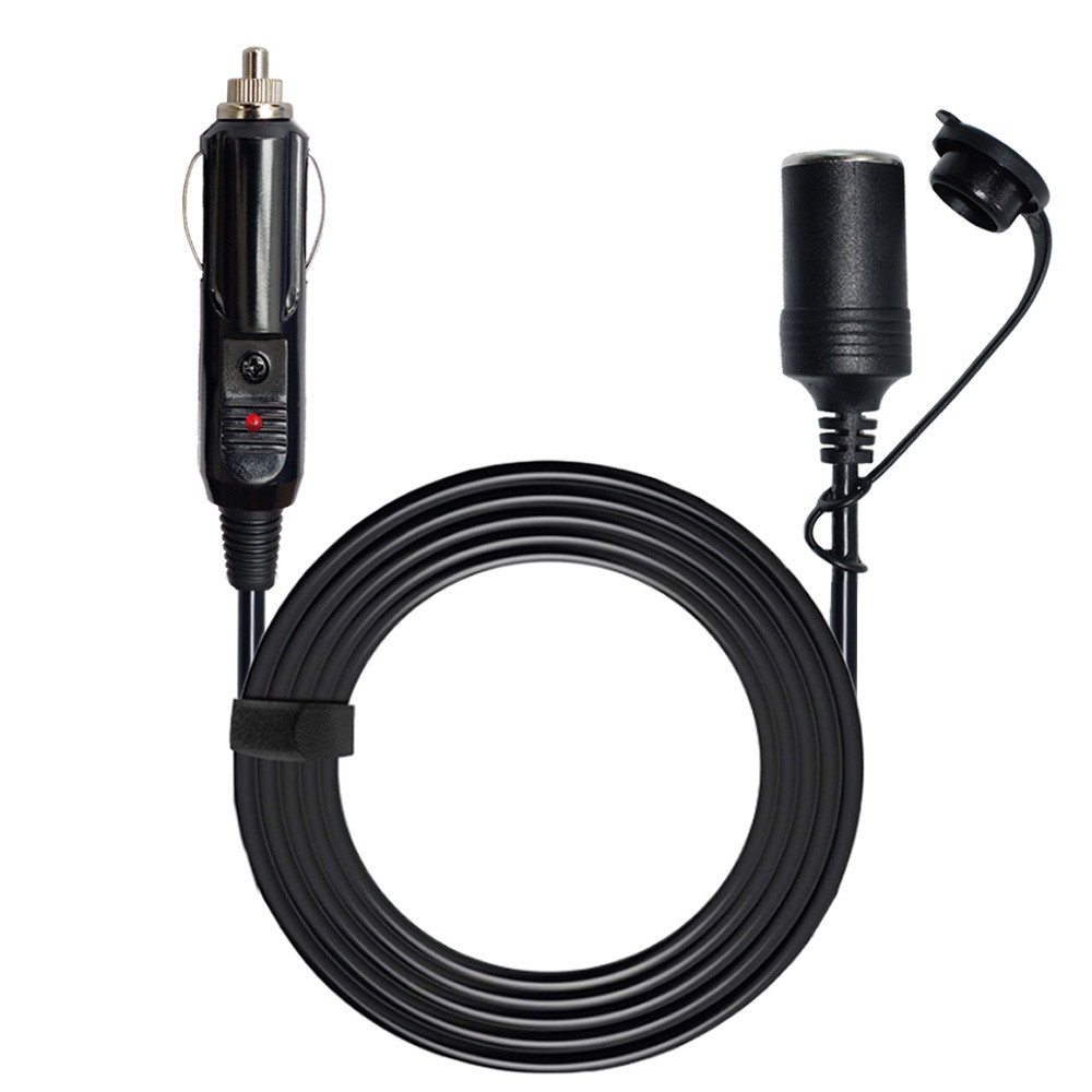 Jual 12V Cigar Lighter Extension Cord Male to Female Socket Heavy Duty ...