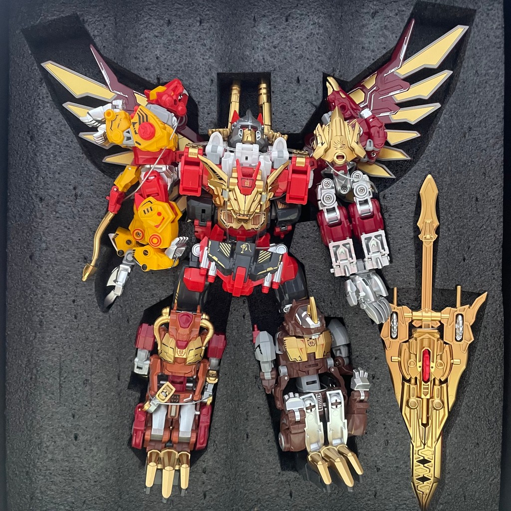 Jual YUEXING Predaking Mechanical Beast No Box Robot Transformation ...