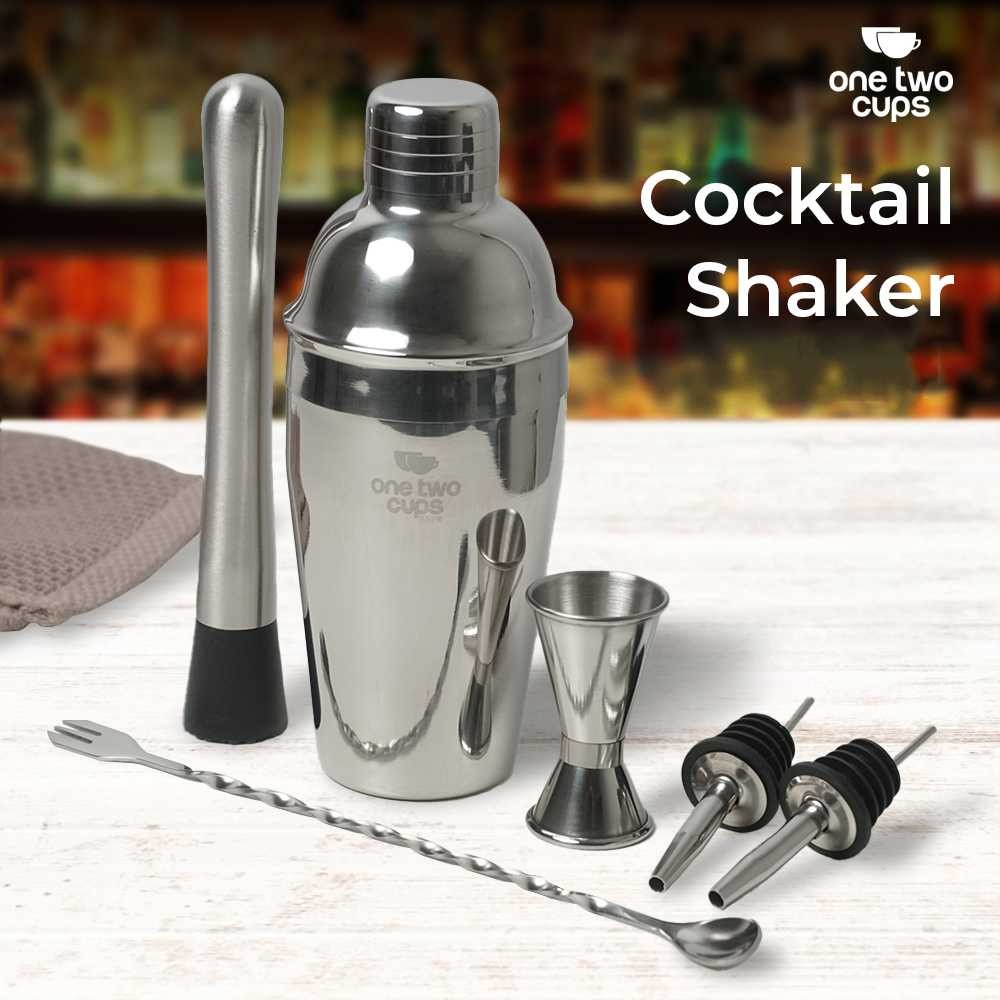 Jual Digap 6 in 1 Bartender Cobbler Cocktail Shaker 550ml - BA016 ...