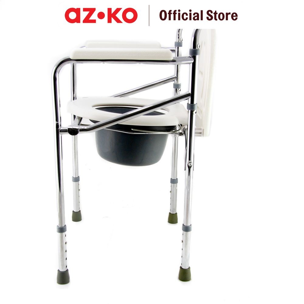 Jual AZKO Galena Kursi Pispot Fs894 Commode Wheel Chair Kursi Toilet ...