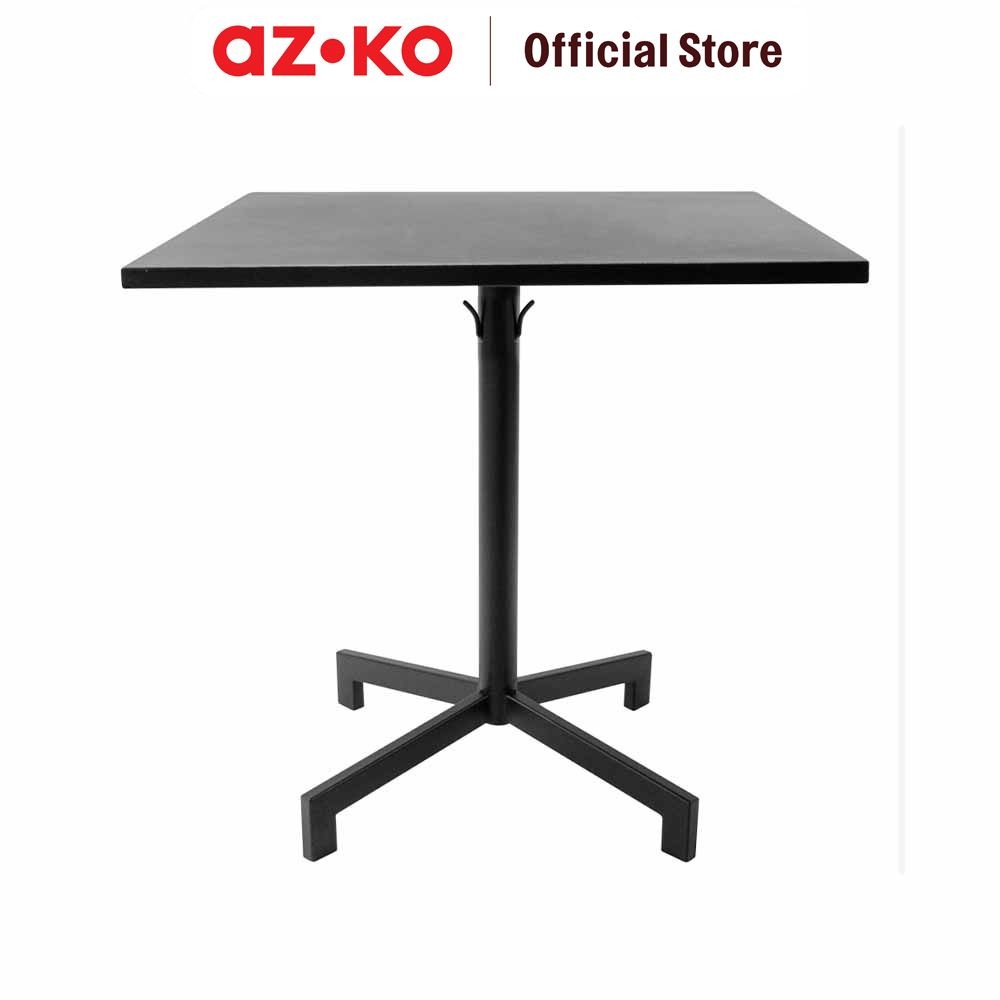 Jual AZKO Soleil Nero Meja Teras Rectangle - Hitam Meja Taman Furnitur ...