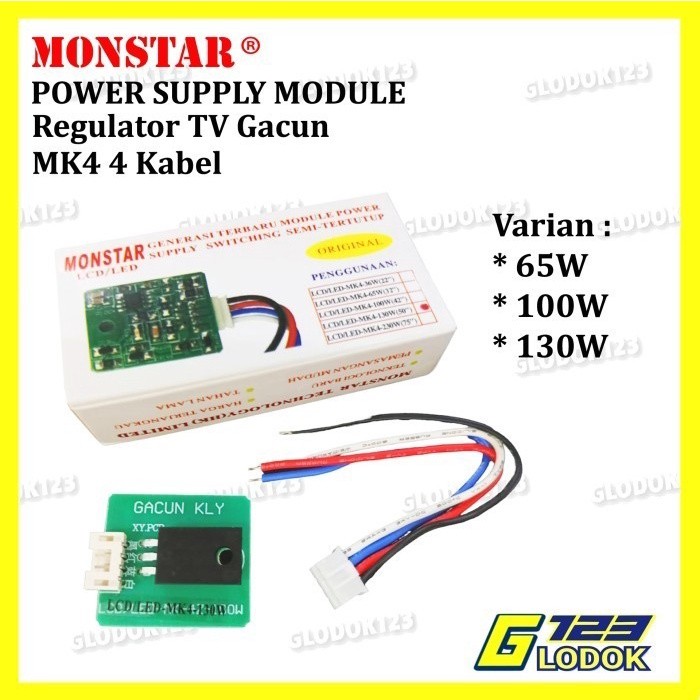 Jual Regulator TV LCD LED Power Supply Gacun 21 22 29 32 42 50 Inch ...