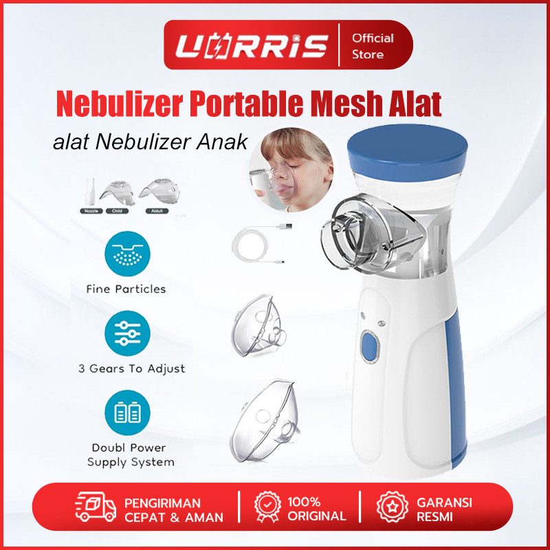 Jual UORRIS Nebulizer Alat Uap Bantu Pernafasan Asma Inhalasi / Alat ...