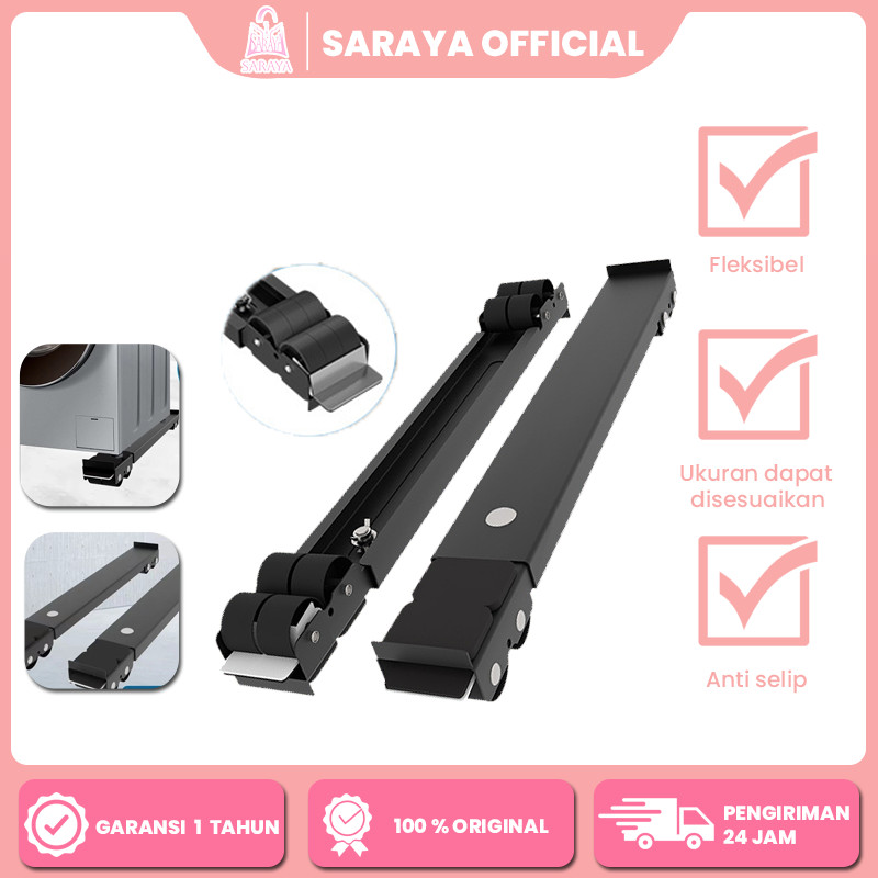 Jual 【Anti Getar Anti Karat 】 Alas Kaki Mesin Cuci Roda Kaki Kulkas 1 ...