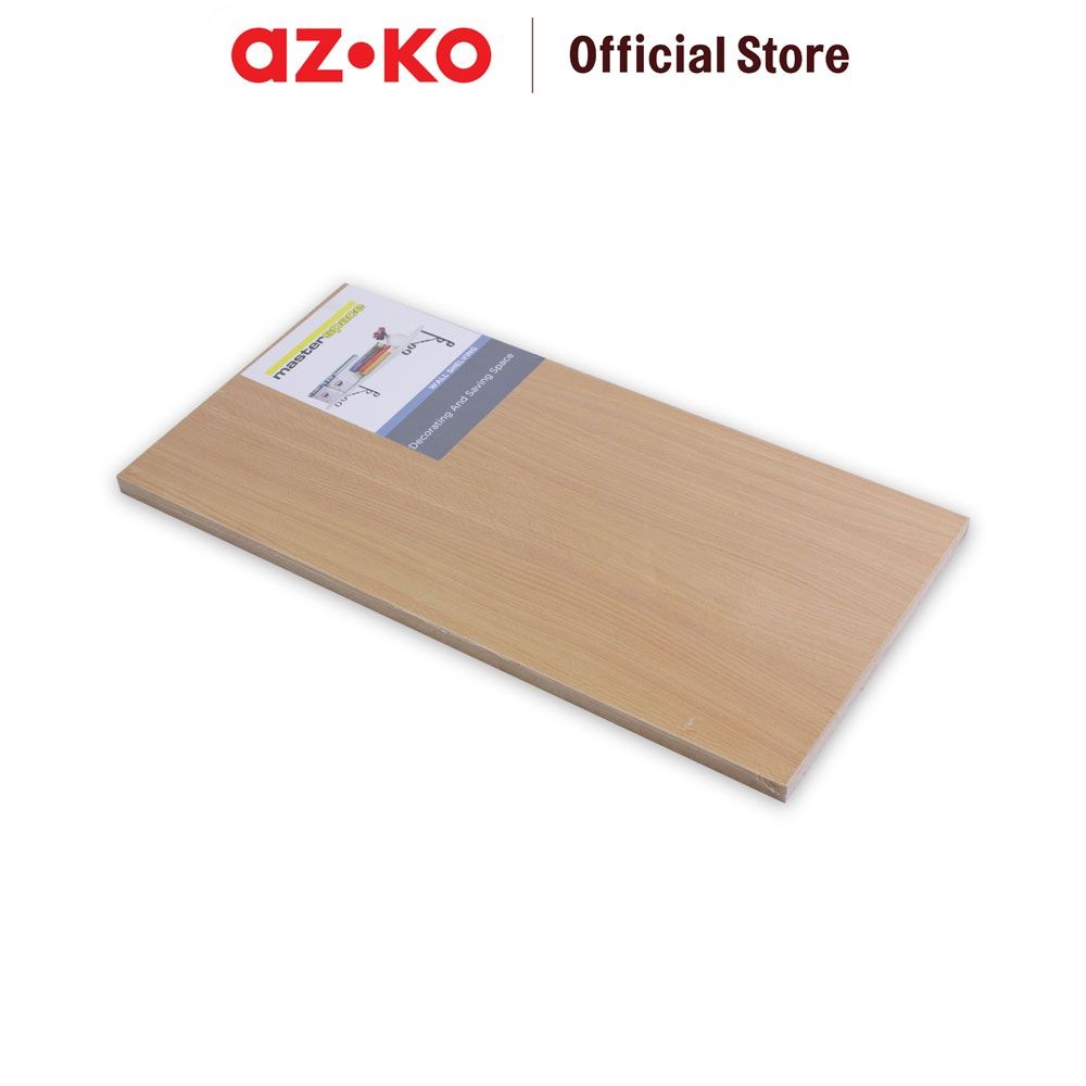 Jual AZKO Masterspace 60x40x1.8 cm Rak Dinding Kayu - Beech Decorative ...