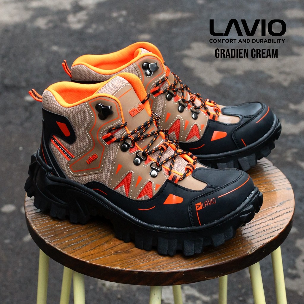 Jual Sepatu Safety Boots Touring Original Lavio Gradient lavio.bdg ...
