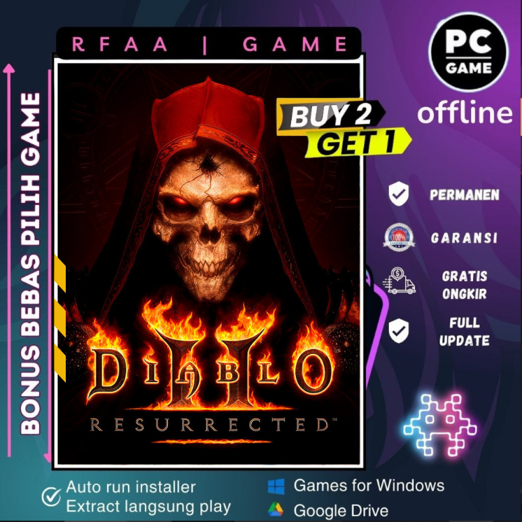 Jual DIABLO II RESURRECTED | GAME PC - LAPTOP - DL | Shopee Indonesia