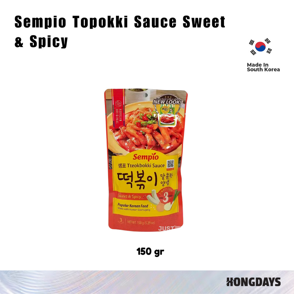 Jual Sempio Topokki Sauce Sweet & Spicy 150g - HONGDAYS | Shopee Indonesia