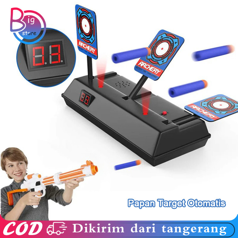 Jual Papan Target Otomatis Mainan Tembakan Shooting Target Nerf ...