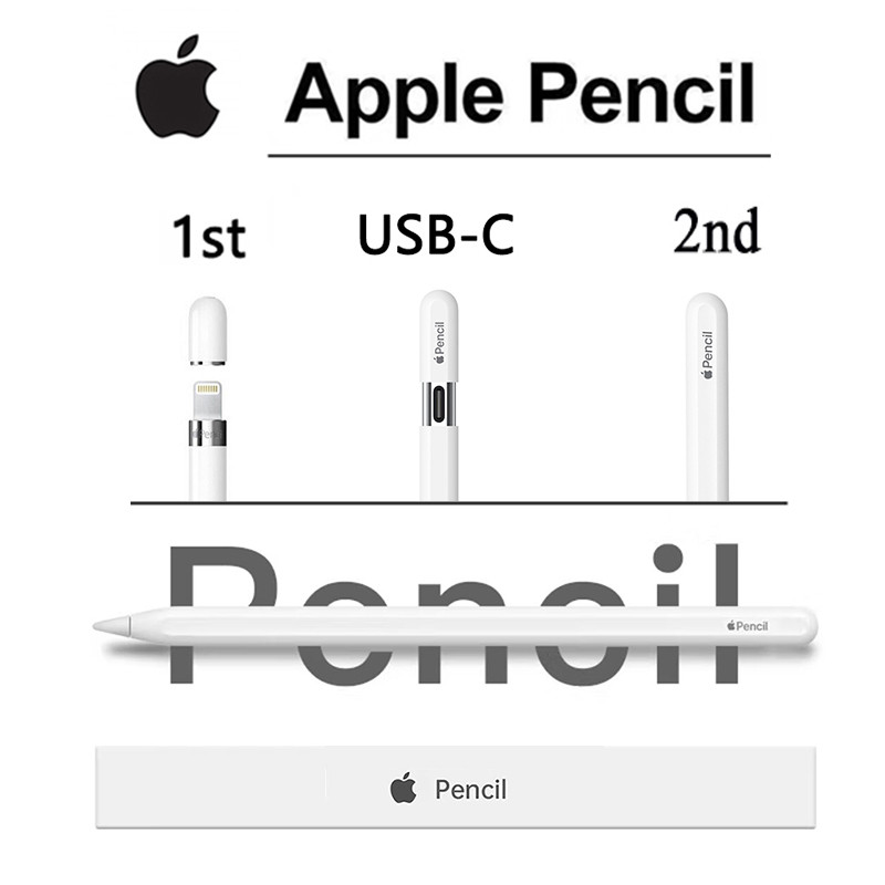 Jual For Apple Pencil 1st 2nd USB-C Stylus Pen iOS Tablet Touch Pen ...