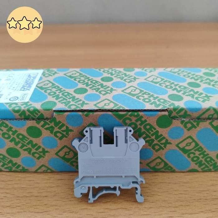 Jual UK-3N Phoenix Contact UK3N 3001501 Terminal Block 2.5mm2 2.5MM UK ...