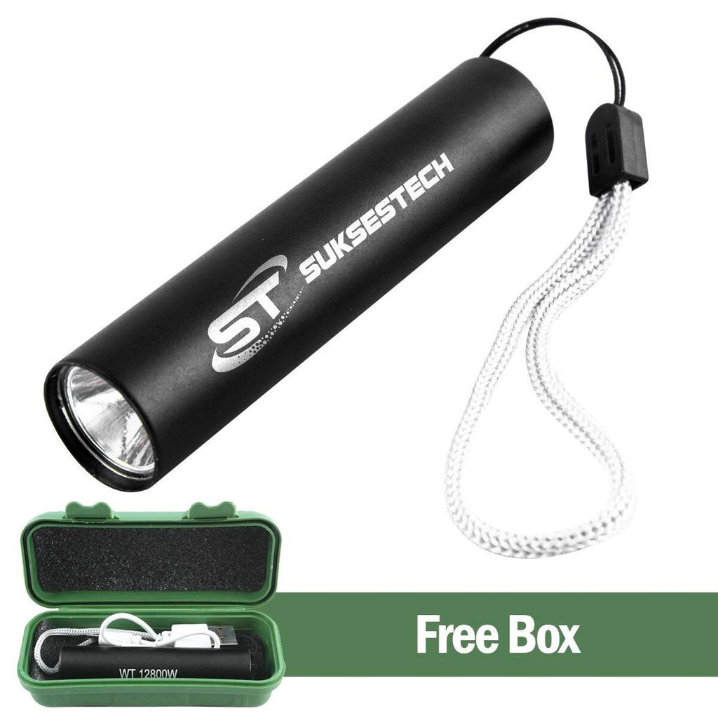 Jual Senter Mini Charger Portable Multifungsi Rechargeable Bahan ...