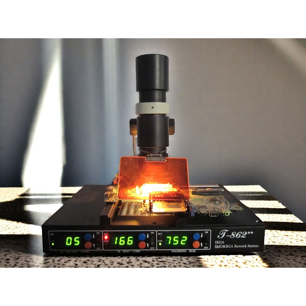 Jual PUHUI T-862 T862 IRDA Infrared BGA Rework Machine, BGA SMD SMT ...