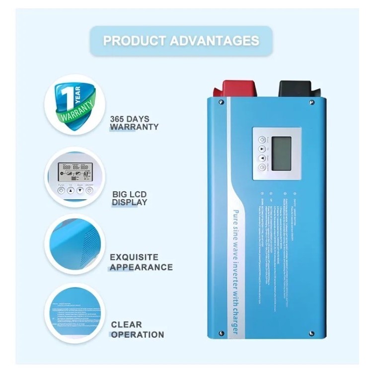 Jual Inverter Offgrid 12V 2000 watt Trafo Toroid Include Charger | ATS ...