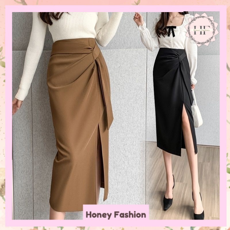Jual Honey Fashion rok pesta kondangan korean style bkk129 | Shopee ...