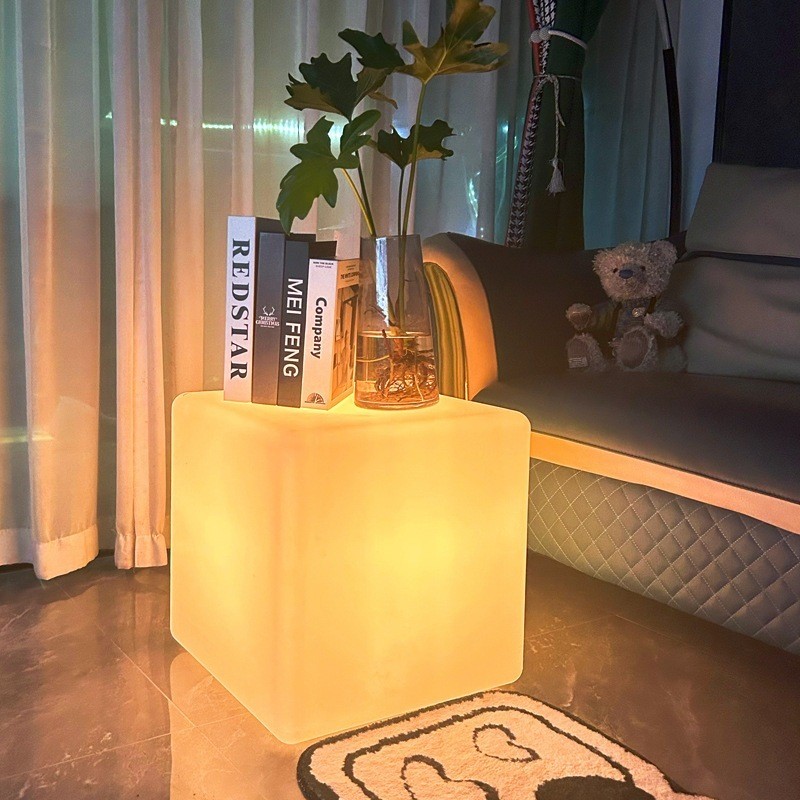Jual Lampu cube lampu kursi outdoor Waterproof USB Isi Ulang led kursi ...