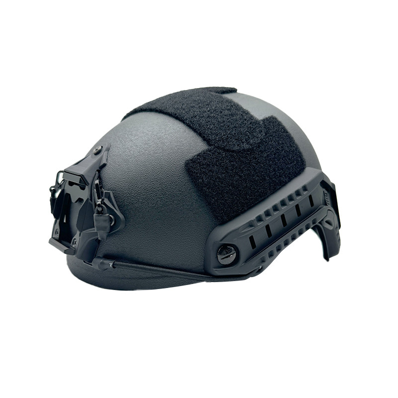 WLXW PJ Typ Fast Airsoft Helm Mit Visier Und Helmabdeckung, Army SWAT Militärhelm Mit Schutzbrille Und NVG Mount/Side Rails Für Paintball CS Spiel,ACU,S(52/60CM