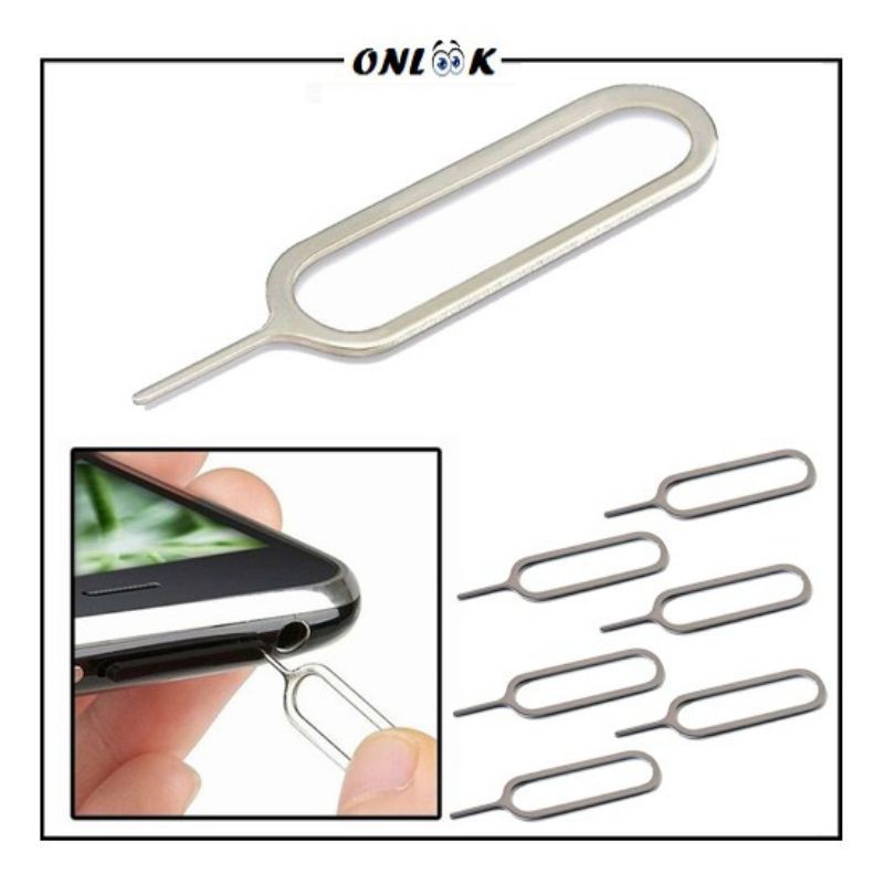 Jual Tusukkan Kartu Sim ejector Kartu Isi 100PCS | Shopee Indonesia
